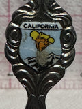 California Poppy Flower  Souvenir Spoon