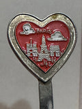 Paris France City  Souvenir Spoon