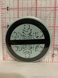 No Snowflakes Allowed Button Pinback