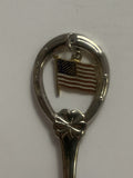 USA American Flag Souvenir Spoon