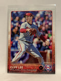 # 212 Cliff Lee  Philadelphia Phillies 2015 Topps Series One Baseball Card