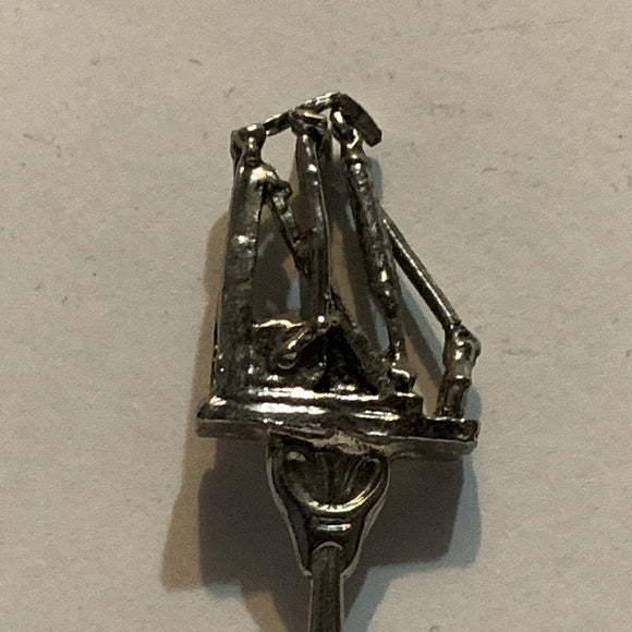 Drayton Valley Alberta Pump Jacks Collectable Souvenir Spoon AW