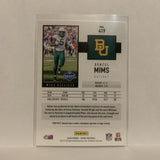 #419 Denzel Mims Rookie Baylor Bears 2020 Score Football Card LC
