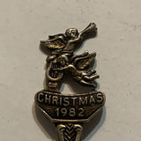Christmas 1982 Angels Music Noel Children Collectable Souvenir Spoon AX