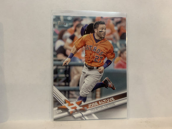 #644 Jose Altune Houston Astros 2017 Topps Series 2 Baseball Card MX