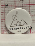 Wanderlust 2017 Button Pinback