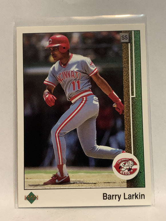 # 270 Barry Larkin Cincinnati Reds 1989 Upper Deck Baseball Card