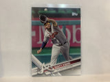 #639 Matt Kemp Atlanta Braves 2017 Topps Series 2 Baseball Card MX