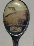 Frank Slide Alberta Canada  Souvenir Spoon