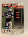 # 185 Karsten Bailey Rookie Gold Ingot Seattle Seahawks 1999 Collector's Edge Fury Football Card