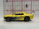 Yellow Dodge Challenger Concept A36 Hot Wheels Diecast Car