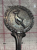 City of Red Deer Alberta Canada  Souvenir Spoon