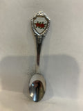 Alberta Wild Rose Flower Souvenir Spoon