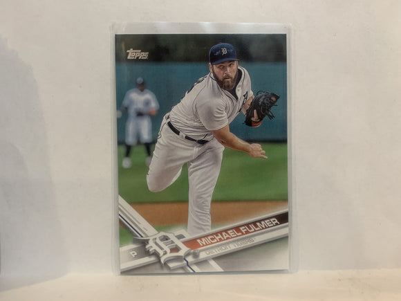 #635 Michael Fuler Detroit Tigers 2017 Topps Series 2 Baseball Card MX