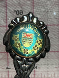 British Columbia Crest Emblem  Souvenir Spoon
