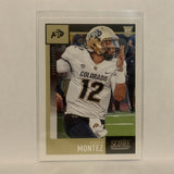 #367 Steven Montez Rookie Colorado Buffalos 2020 Score Football Card LD