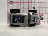 Silver Wrecker Racer  Hot Wheels Diecast Car