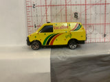 Yellow Vaction Trip Van Unbranded Loose Diecast Car