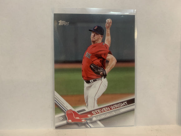 #622 Steven Wright Boston Red Sox 2017 Topps Series 2 Baseball Card MY