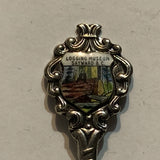 Logging Museum Sayward BC Collectable Souvenir Spoon AX