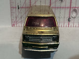 Gold Suer Chromes Custom '77 Dodge Van 2018 N4433 M29 Hot Wheels Diecast Car
