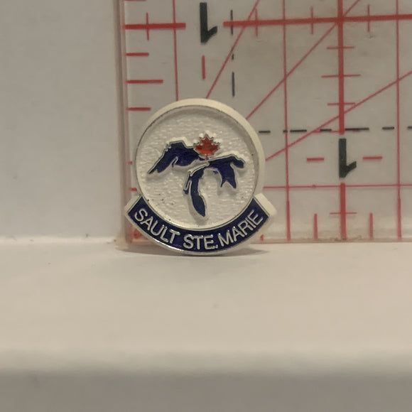 Sault Ste Marie Ontario Lapel Hat Pin