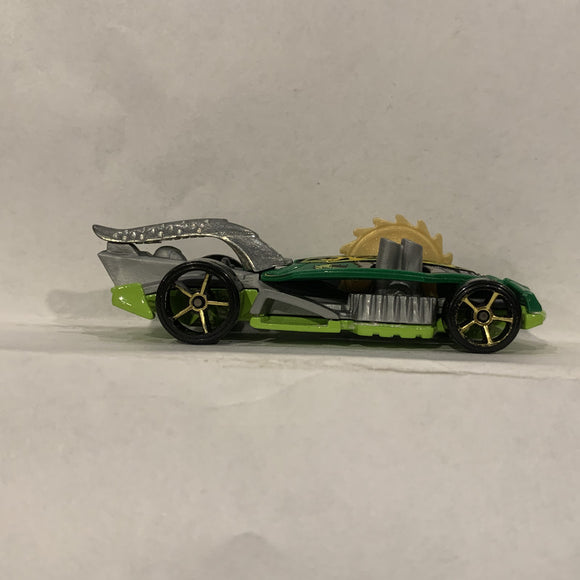 Green Buzzerk Hot Wheels Diecast Car FO