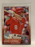 # 331 Danny Espinosa Washington Nationals 2015 Topps Series One Baseball Card