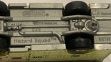 Yellow Hazard Squad MB796 Matchbox Toy Diecast Car