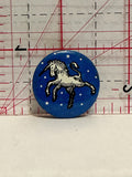 Unicorn in the Stars Button Pinback