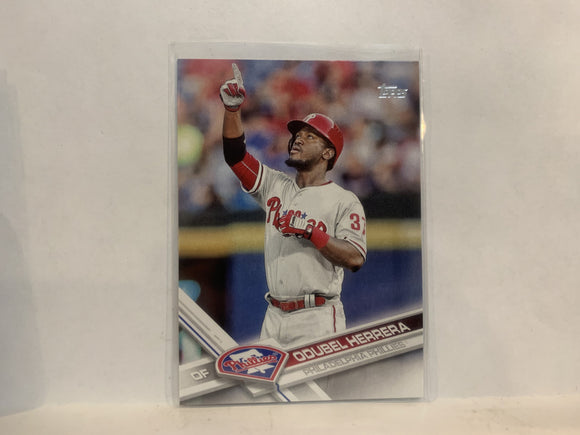 #612 Odubel Herrera Philadelphia Phillies 2017 Topps Series 2 Baseball Card MY
