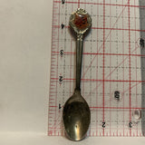 December Pointsettia Flower Collectable Souvenir Spoon AX