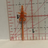 Orange Sword Lapel Hat Pin