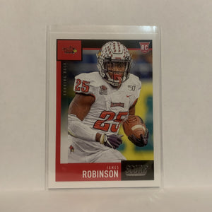 #382 James Robinson Rookie Illinois State Redbirds 2020 Score Football Card LD