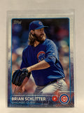 # 164 Brian Schlitter Chicago Cubs 2015 Topps Series One Baseball Card