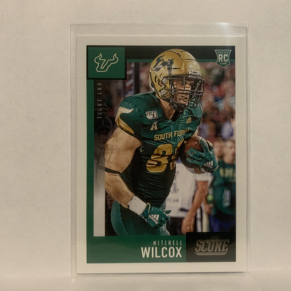 #409 Mitchell Wilcox Rookie South Florida Bulls 2020 Score Football Card LE