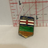Alberta Crest Emblem Lapel Hat Pin
