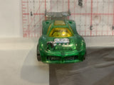 Green Paradigm Shift Hot Wheels Loose Diecast Car