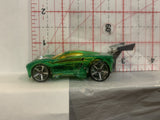 Green Paradigm Shift Hot Wheels Loose Diecast Car