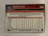 # 109 Doug Fisher Washington Nationals 2015 Topps Series One Baseball Card