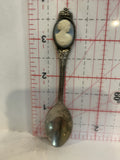 Woman Prtrait Profile Souvenir Spoon