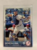 # 17 Brian McCann New York Yankees 2015 Topps Series One Baseball Card