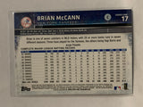 # 17 Brian McCann New York Yankees 2015 Topps Series One Baseball Card