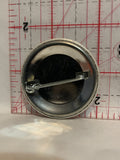 Number 3 Button Pinback