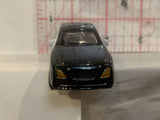 Black White Police Car Unbranded Loose Diecast Car