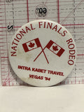 National Finals Rodeo Intra Kabet Travel Vegas '94 Button Pinback