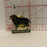 Newfoundland Dog Lapel Hat Pin