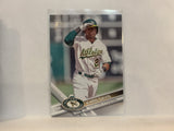 #601 Khris Davis Oakland Athletics 2017 Topps Series 2 Baseball Card MY