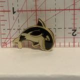 Killer Whale Orca Lapel Hat Pin