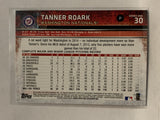 # 30 Tanner Roark Rookie Washington Nationals 2015 Topps Series One Baseball Card